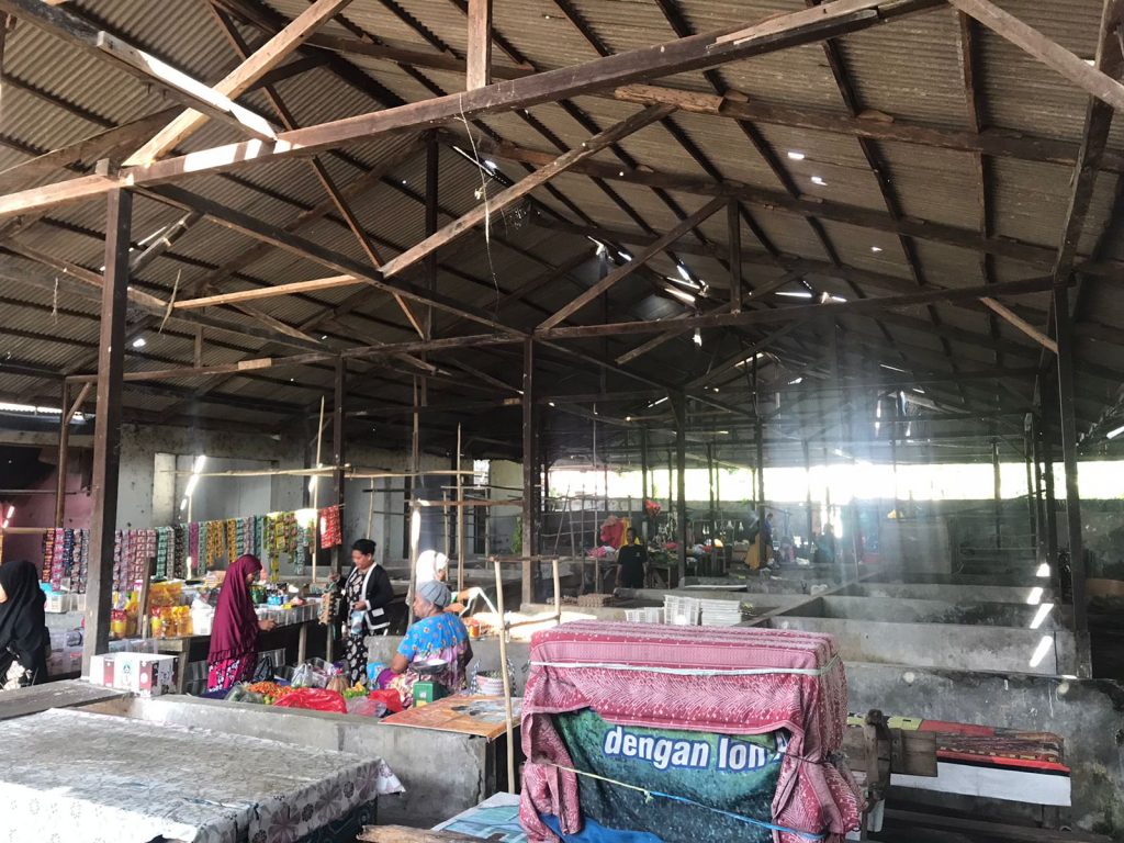 Kondisi Pasar Nipah-nipah. (Ist)