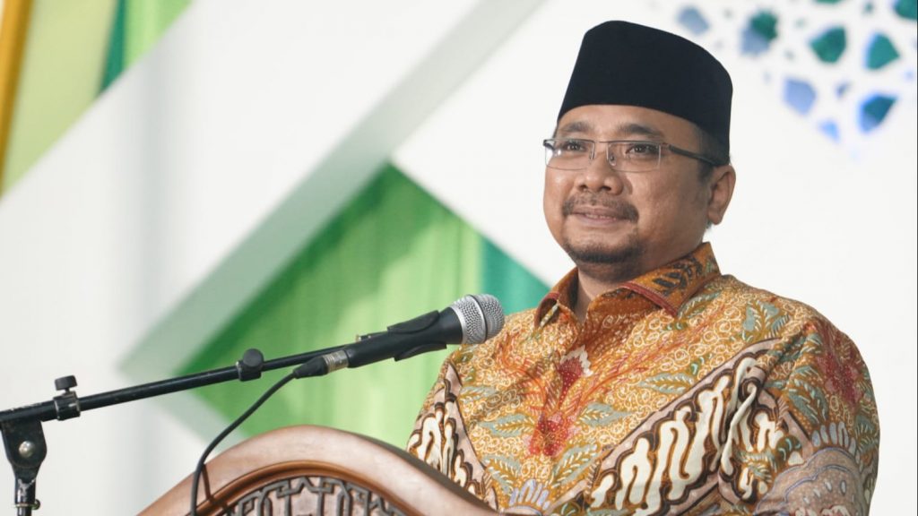 Menteri Agama (Menag) Yaqut Cholil Qoumas. (Ist)