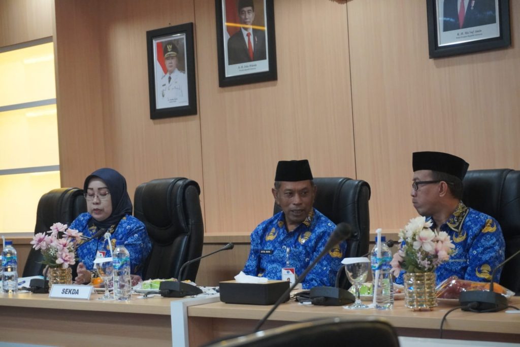 Rapat Koordinasi Sistem Pemerintahan Berbasis Elektronik. (Ist)