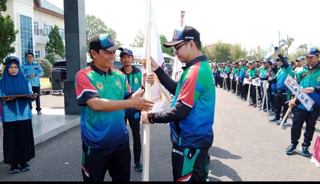 Kontingen Kabupaten Balangan. (Ist)