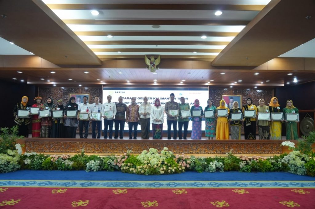 Parade Gender Kalimantan Timur. (Ist)