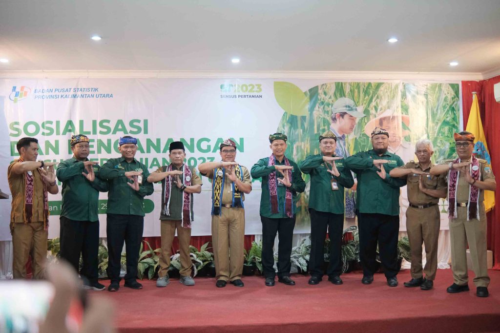 Pencanangan Sensus Pertanian 2023. (Ist)