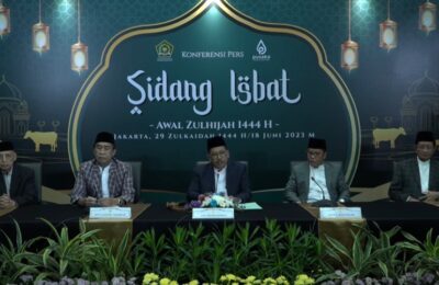 Sidang Isbat Penetapan Iduladha. (Ist)