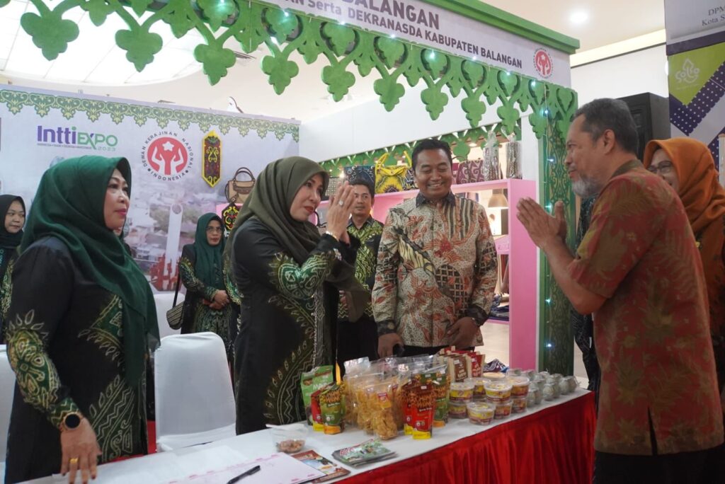 Stan Pameran Produk UMKM Kabupaten Balangan. (Ist)
