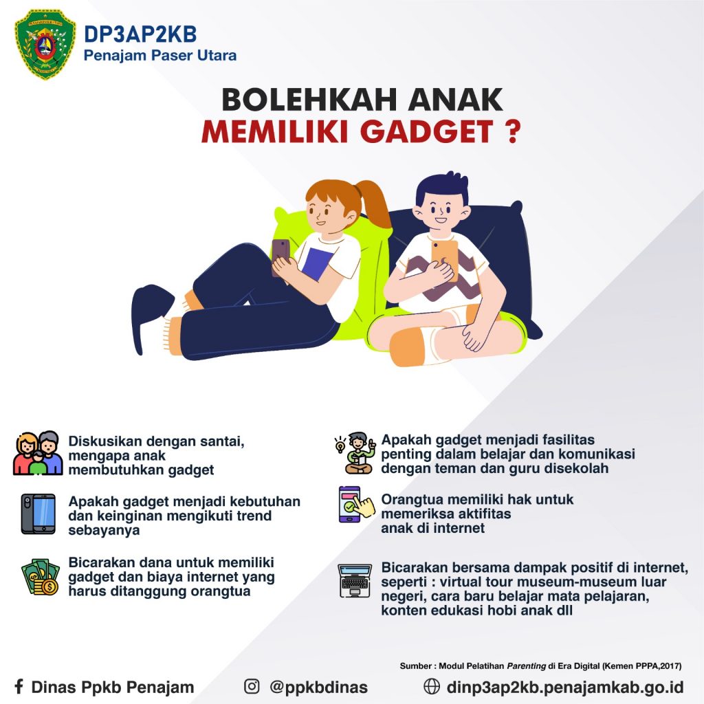 Bolehkah Anak Memiliki Gadget. (Tin)