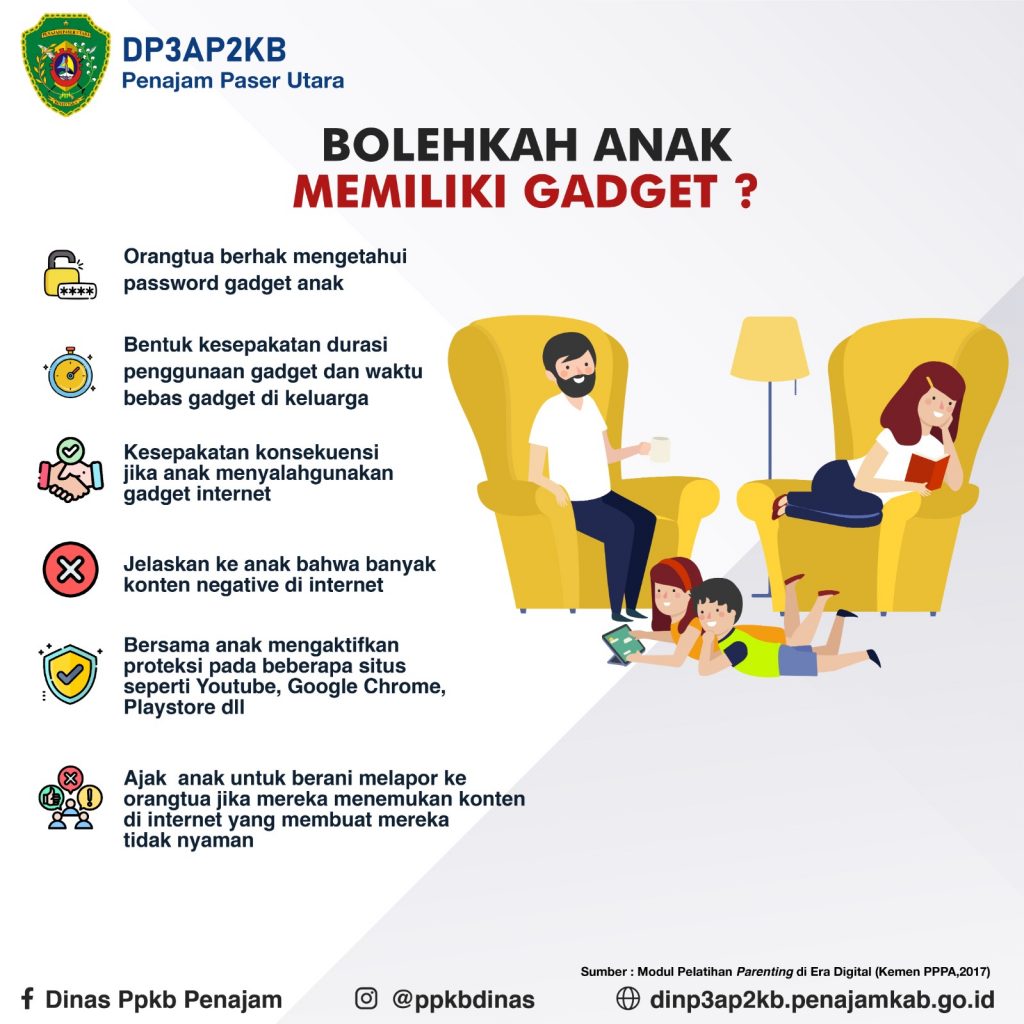 Yang Harus Dipahami Lika Anak Memiliki Gadget. (Tin)