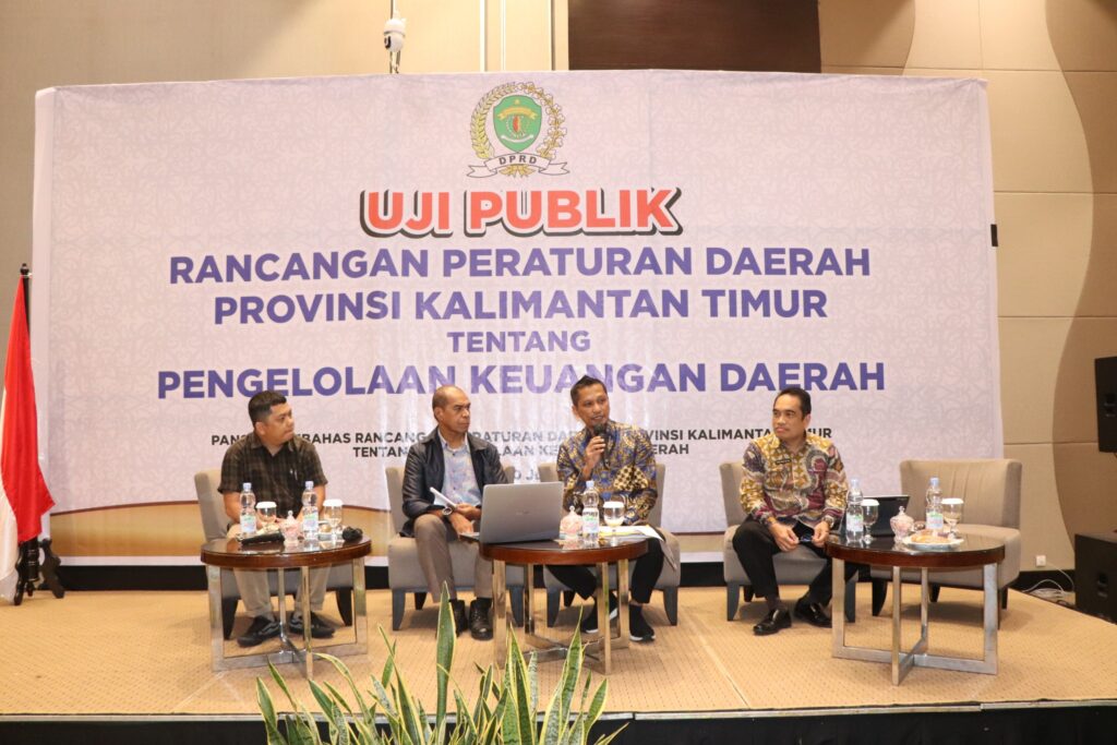 Uji Publik Panitia Khusus Pembahas Rancangan Peraturan Daerah tentang Pengelolaan Keuangan Daerah. (Ist)