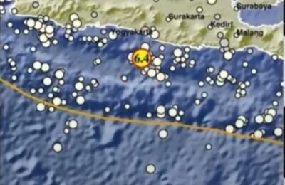 Gempa di Kabupaten Bantul. (Ist)