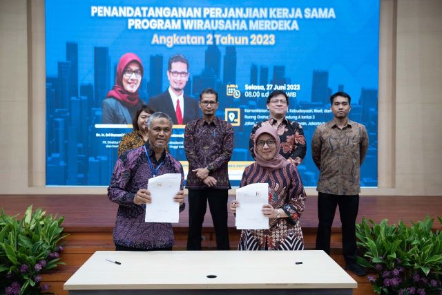 Perguruan Tinggi Pelaksana (PTP) Program Wirausaha Merdeka (WMK) Tahun 2023. (Ist)