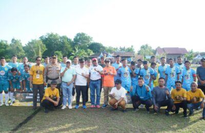 Turnamen Sepak Bola Karang Taruna Waru Bahari Taka Cup IV 2023. (Ist)
