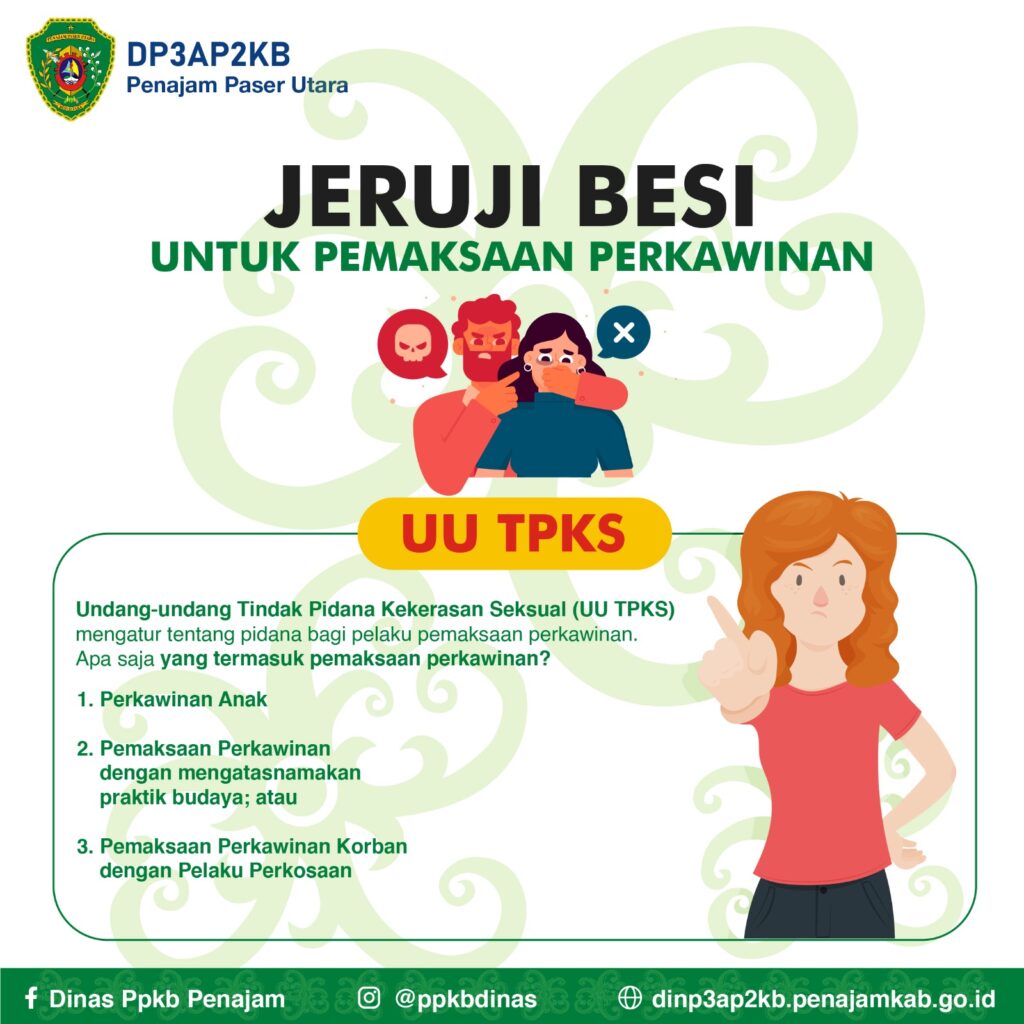 Jeruji Besi Untuk Pemaksaan Perkawinan. (Tin)