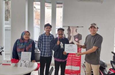 Komunitas Gemar Belajar Penajam Paser Utara memperoleh bantuan 1 Unit Seeda Motor dari Pustaka Bergerak Indonesia. (Ist)