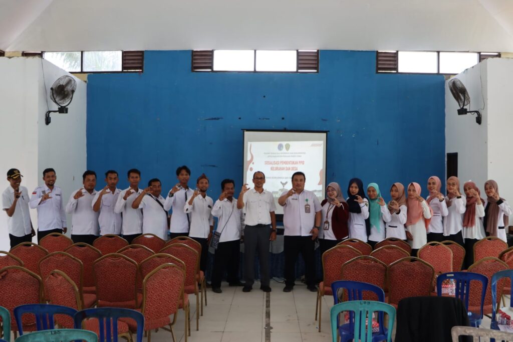 Sosialisasi pembentukan Pejabat Pengelolaan Informasi dan Dokumentasi (PPID) tingkat desa di Kecamatan Babulu. (Ist)