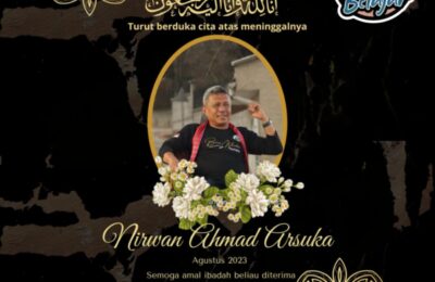 Berpulang Menuju Keabadian: Pejuang Literasi Nirwan Ahmad Arsuka. (Ist)