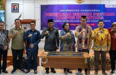 Peresmian Universitas Gunadarma di Kabupaten PPU. (Ist)