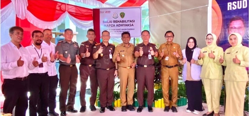 Peresmian Balai Rehabilitasi Napza Adhyaksa. (Ist)