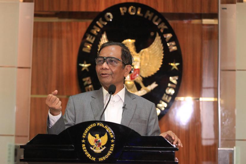 Menko Polhukam), Mahfud MD. (Ist)