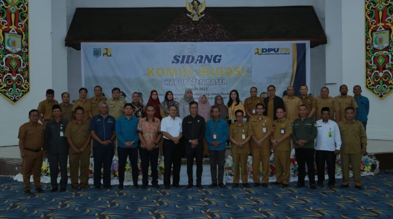 Sidang Perdana Komisi Irigasi Kabupaten Paser , Hasilkan Kebijakan Implementatif. (Ist)