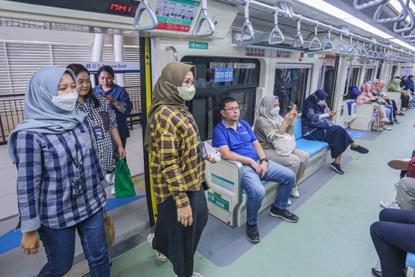 Stasiun MRT ASEAN Jakarta. (Ist)