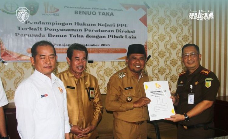 PBT Susun Pola Kerjasama, Libatkan Kajari PPU Sebagai Pendamping Hukum. (Ist)