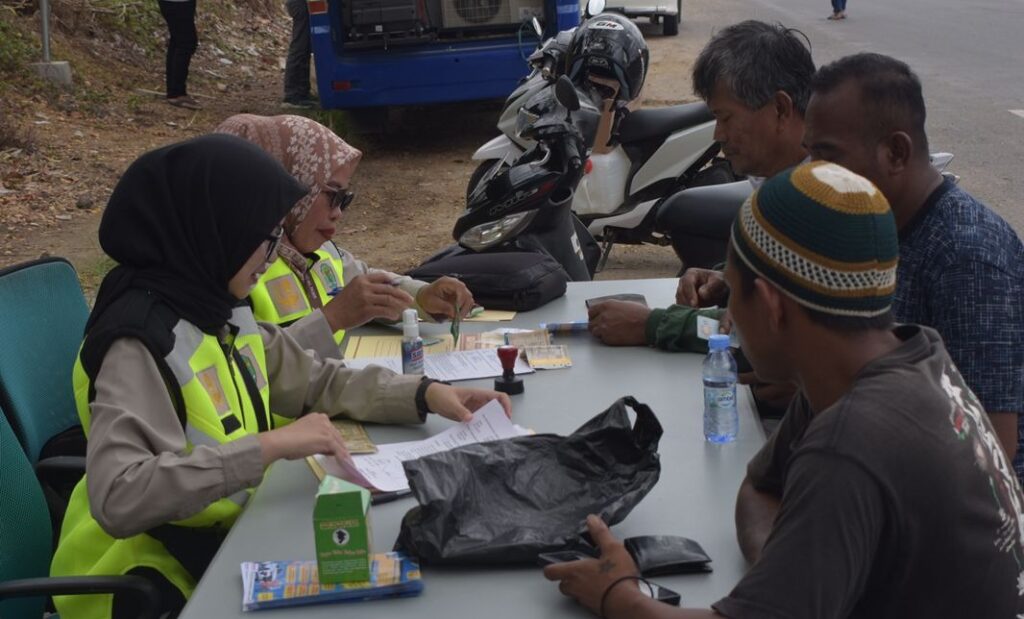 Operasi razia taat pajak selama tiga bulan hingga November. (Ist)