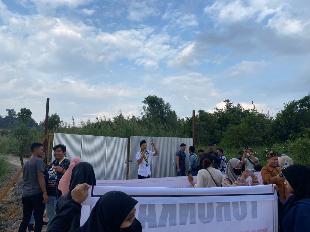Aksi Demonstrasi Tolak Tambang Ilegal. (Ist)