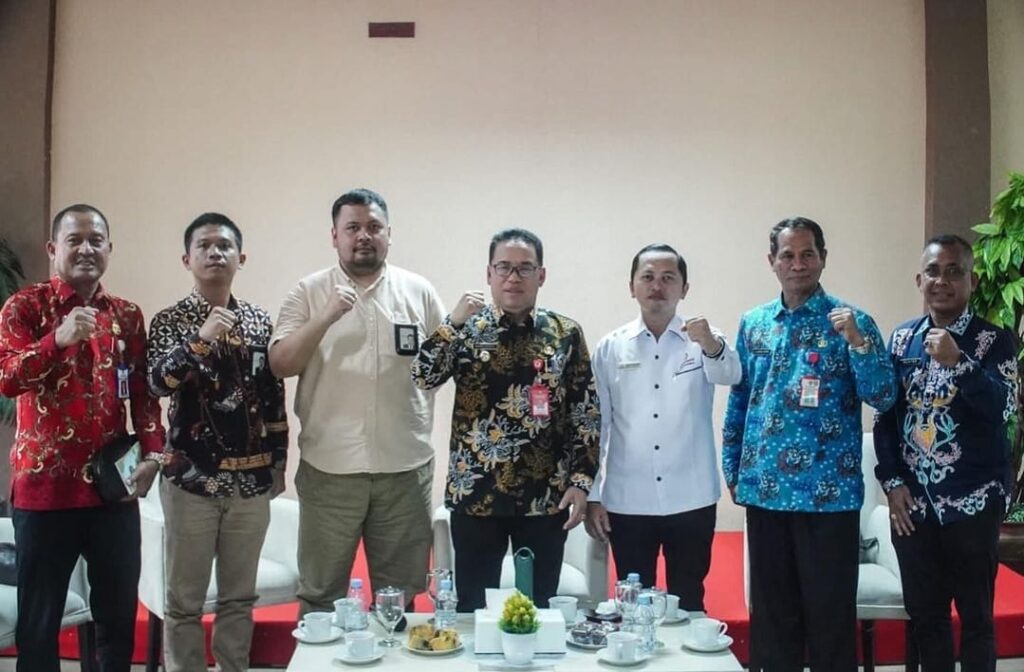 Audiensi Tim Ombudsman Provinsi Kaltim. (Ist)