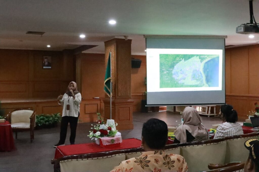 Presentasi zona nilai tanah. (Ist)