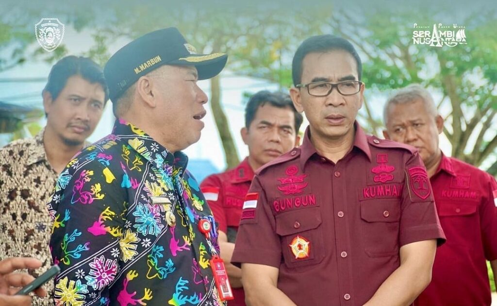 Pj. Bupati PPU Terima Kunjungan Kakanwil Kemenkumham Kaltim. (Ist)