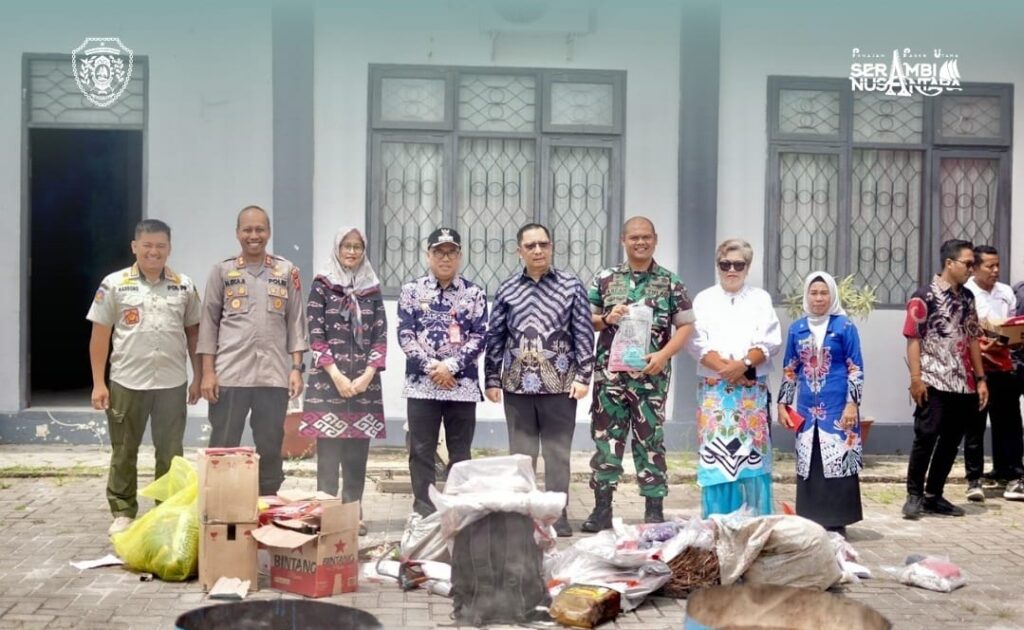 Pemusnahan Barang Bukti dan Hasil Rampasan Pidana di Kabupaten PPU. (Ist)