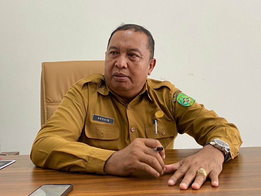 Kabid Perindustrian Disperindag Kukar, Arbain. (Ist)