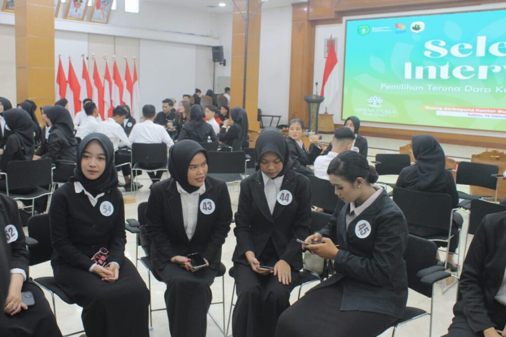 Proses seleksi yang berlangsung di Ruang Serba Guna Kantor Bupati. (Ist)