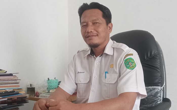 Kepala Desa Sumber Sari, Sutarno. (Ist)