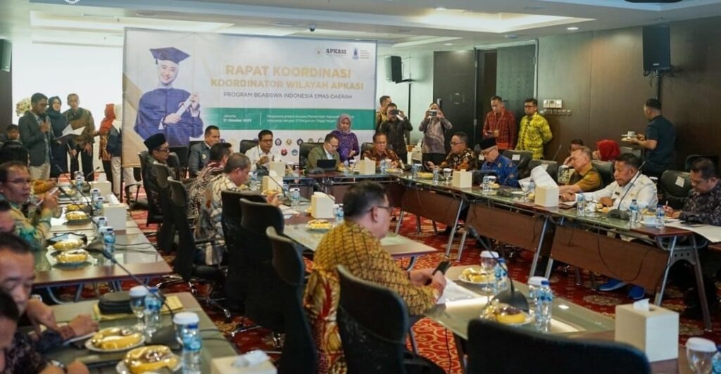 Rapat Koordinasi Program Beasiswa Indonesia Emas-Daerah. (Ist)