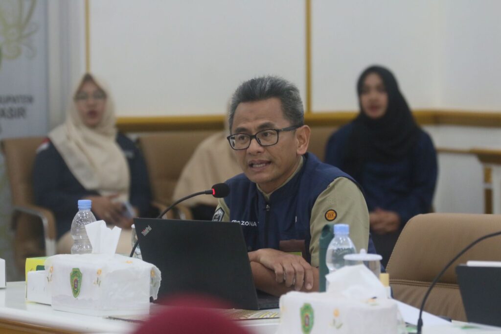 Ketua FTJSL Kabupaten PPU, Dharma Saputra dalam acara FTJSL. (Ist)