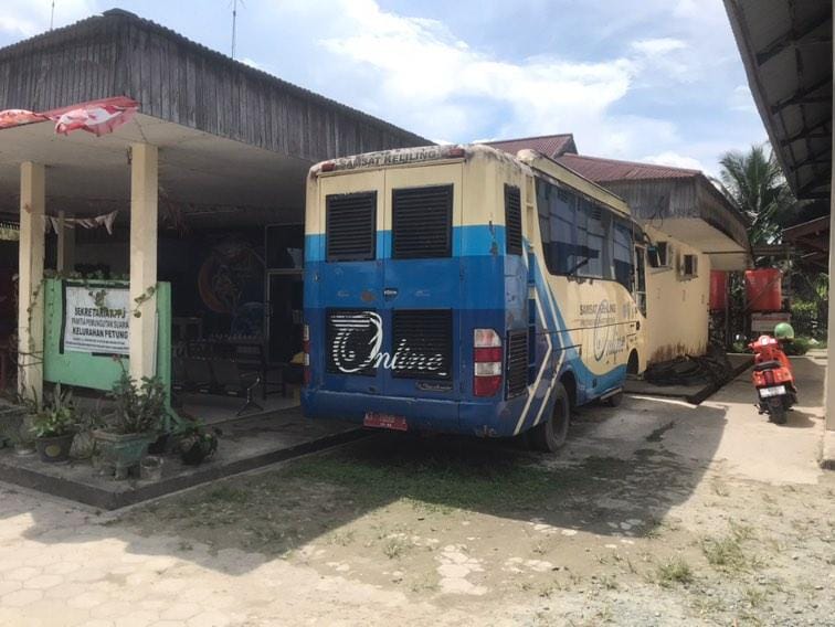 Pelayanan pajak kendaraan di Kelurahan Petung. (Ist)