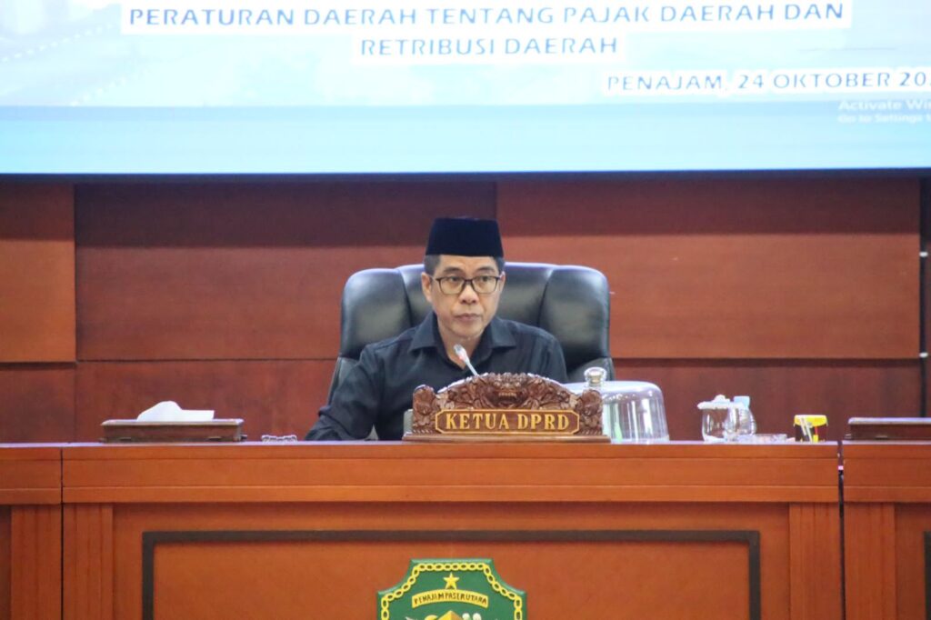 Ketua DPRD Kabupaten PPU, Syahrudin M Noor. (ESY)