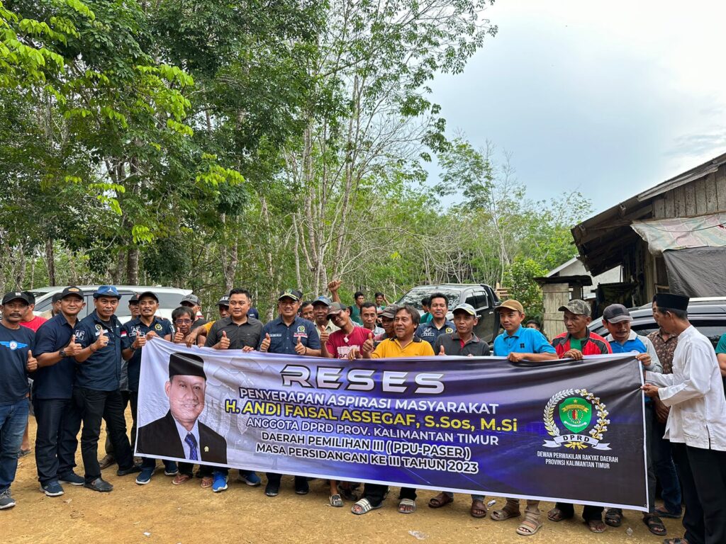 Reses Andi Faisal Assegaf, Anggota DPRD Provinsi Kaltim. (Ist)