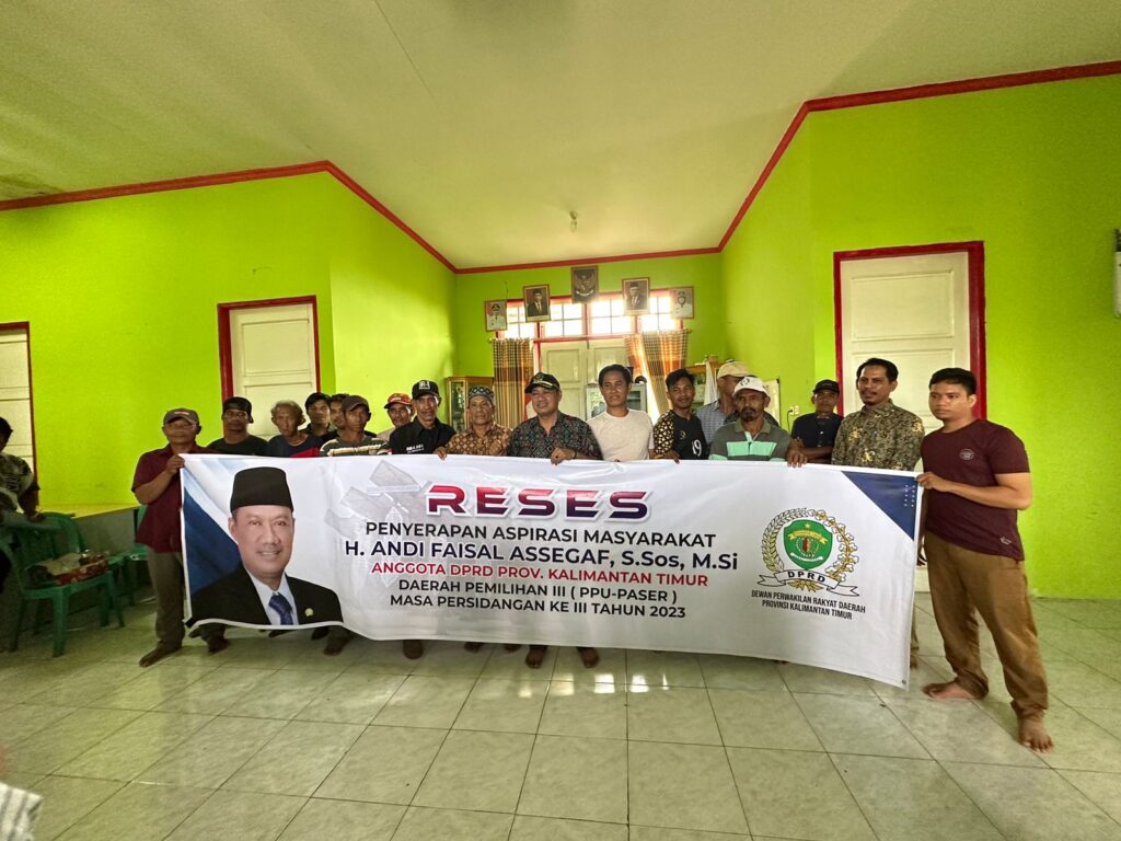 Reses Andi Faisal Assegaf, Anggota DPRD Provinsi Kaltim. (Ist)