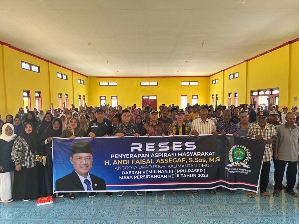 Reses Andi Faisal Assegaf, Anggota DPRD Kaltim. (Ist)
