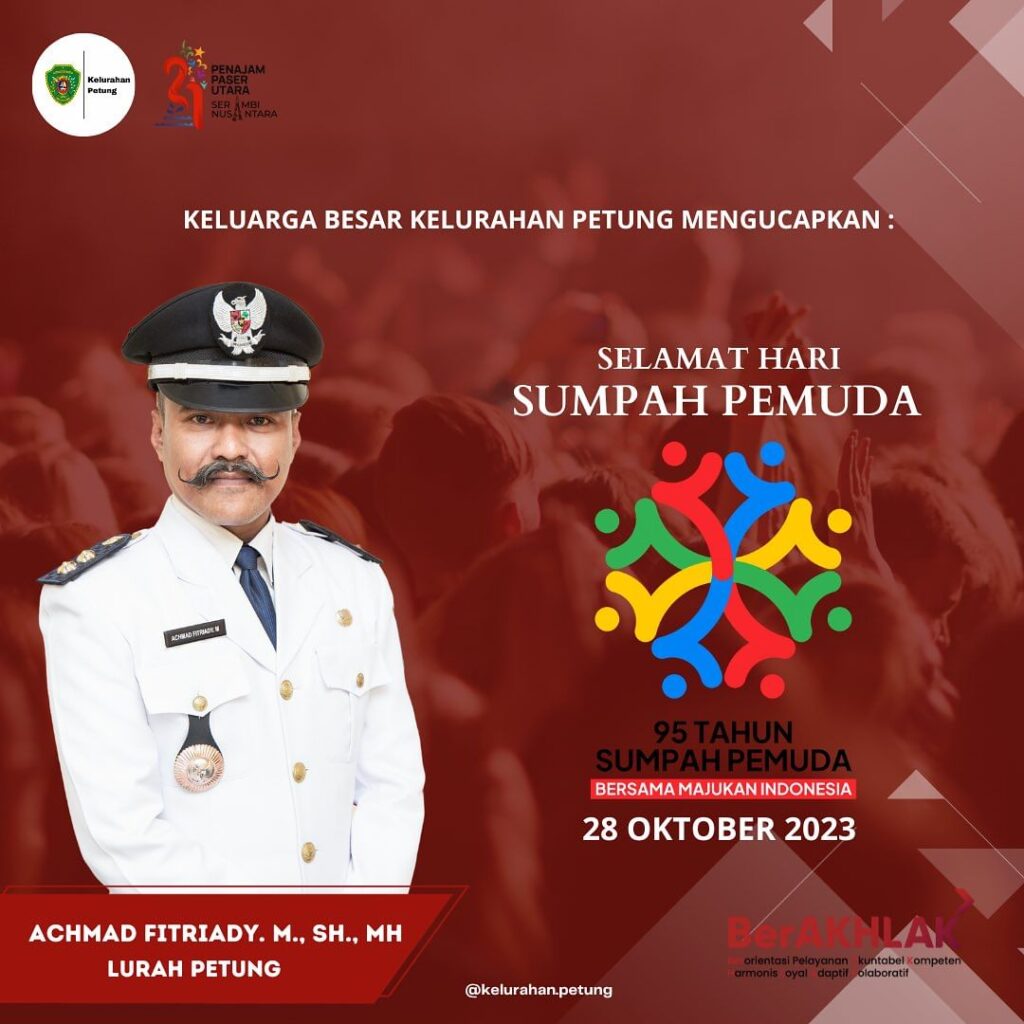 Lurah Petung, Achmad Fitriady. (Ist)