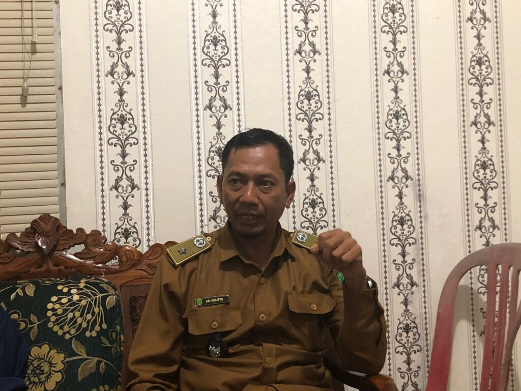 Kepala Desa Purwajaya, Ady Sucipto. (Ist)