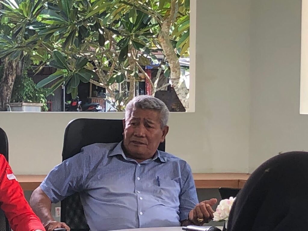 Kepala Desa Bendang Raya, Muhammaddin. (Ist)