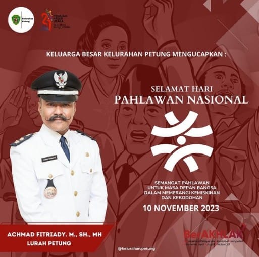 Lurah Petung, Achmad Fitriady. (Ist)