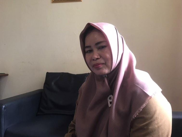 Kepala Seksi Pemberdayaan Masyarakat dan Kesejahteraan Sosial (PMKS) Kelurahan Petung, Marliana. (Ist)