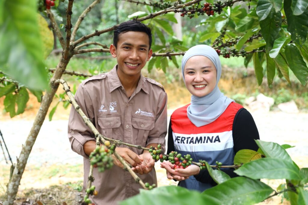 Program budi daya Kopi Liberika dan Kopi Luwak yang berlokasi di Desa Prangat Baru, Kecamatan Marangkayu. (Ist)
