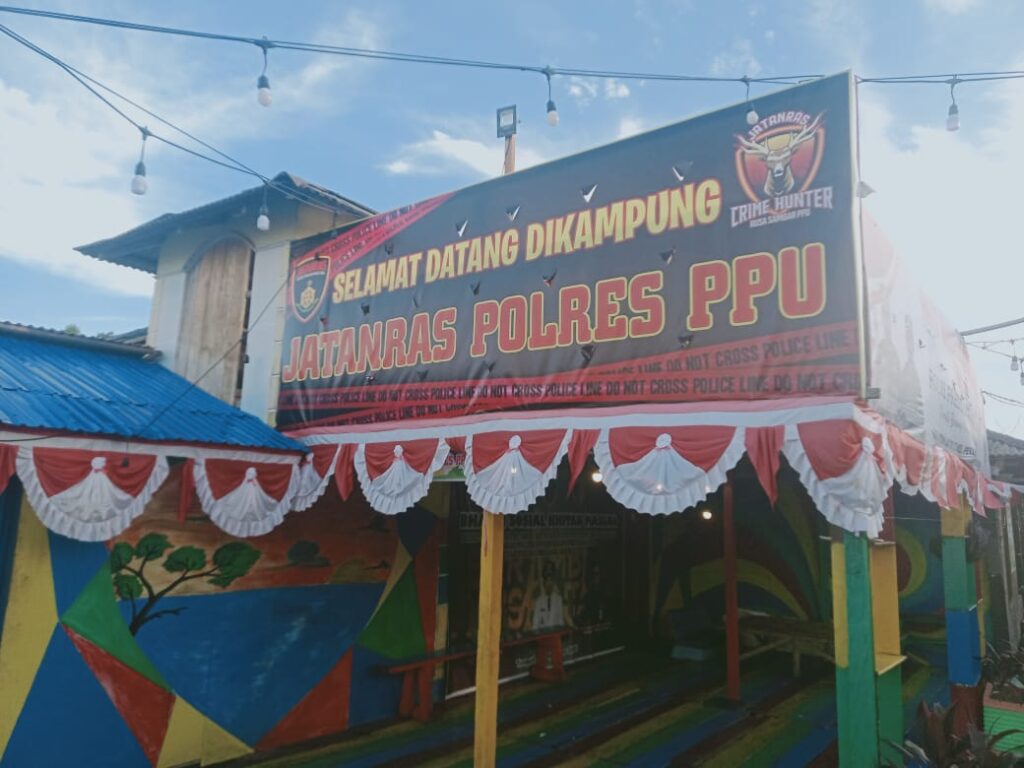 Program Kampung Jatanras Polres Penajam Paser Utara. (Ist)