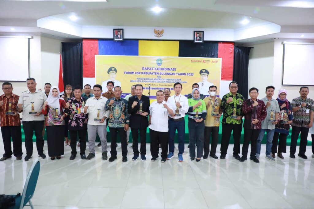 Benuanta Award 2023 gelaran Pemerintah Kabupaten Bulungan. (Ist)