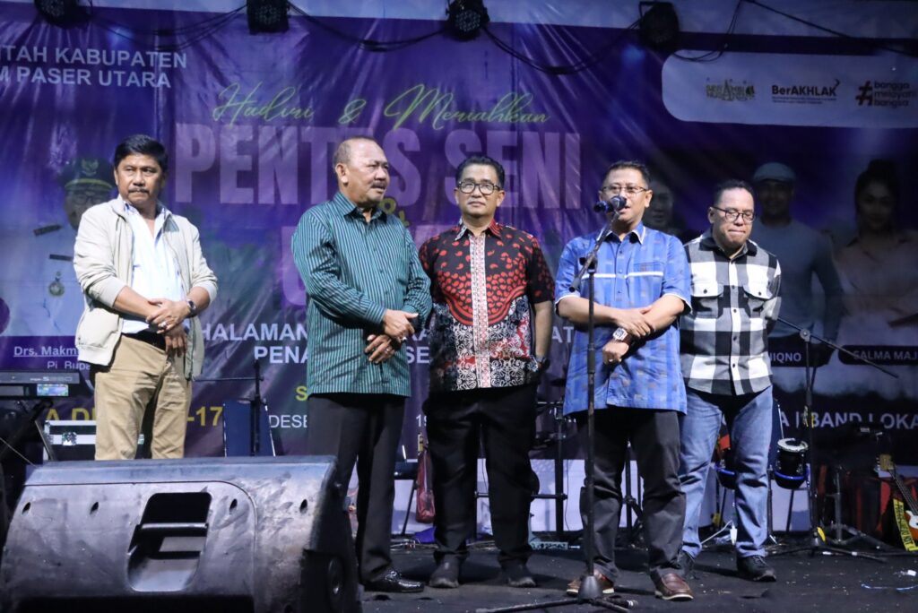 Pimpinan dan Anggota DPRD Kaltim hadiri Pentas Seni dan UMKM Penajam Paser Utara Tahun 2023. (Ist)