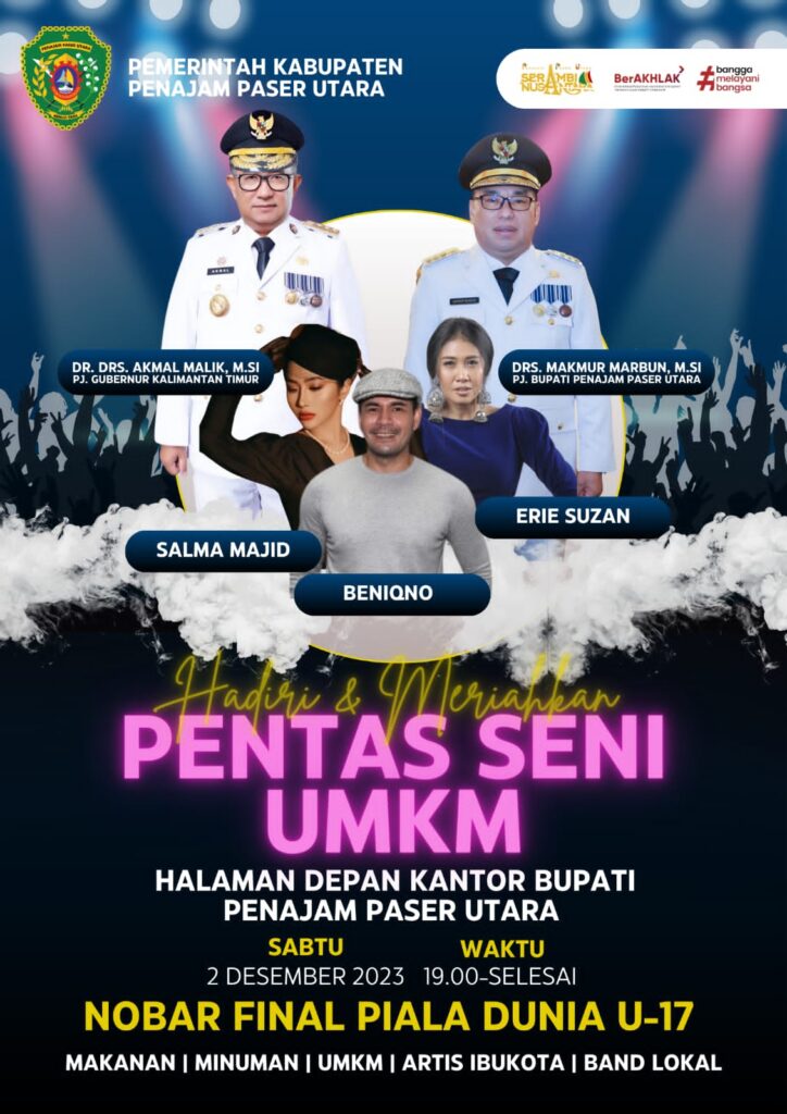 Malam Seni dan UMKM Kabupaten PPU. (Ist)